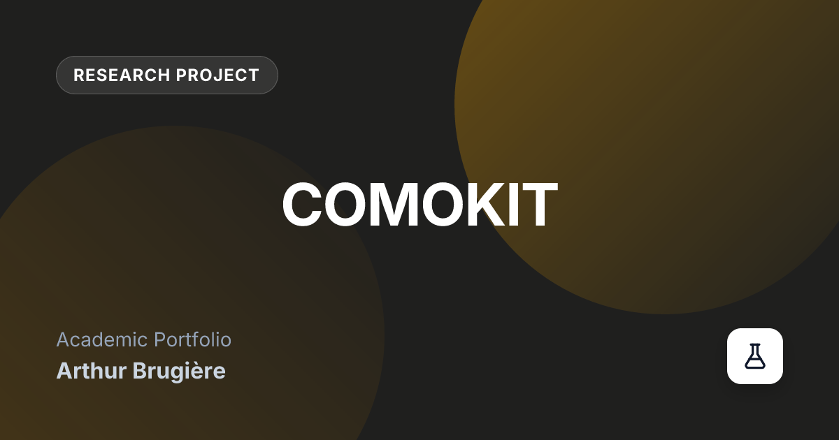 COvid19 MOdeling KIT (COMOKIT)